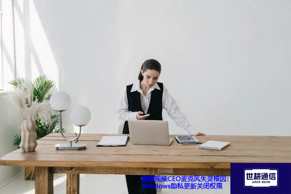 跨国视频CEO麦克风失灵根因：Windows隐私更新关闭权限？？？解决方案//世耕通信全球办公专网