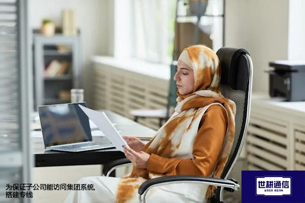 为保证子公司能访问集团系统,搭建专线？？？解决方案//世耕通信全球办公专网